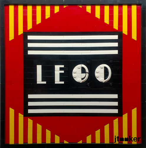 Art Deco LEGO Logo
